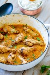 indian-chicken-korma-curry-recipe-chefdehomecom image