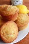 lemon-coconut-muffins-the-daring-gourmet image