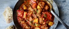spanish-smoky-lamb-and-pepper-stew-olivemagazine image