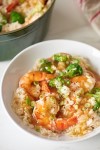 recipe-honey-garlic-shrimp-stovetop-rice-casserole image