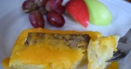 breakfast-casserole-with-sausage-and-crescent-rolls image