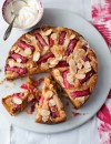 rhubarb-and-almond-cake-recipe-sainsburys-magazine image