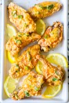 lemon-garlic-parmesan-baked-chicken-wings image