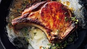 pan-roasted-brined-pork-chop-recipe-bon-apptit image