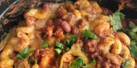 best-slow-cooker-chili-mac-n-cheese-recipe-delish image