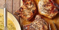 pan-roasted-pork-chops-with-lemon-caper-sauce image