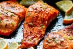 easy-broiled-salmon-quick-and-delicious-primavera image
