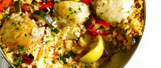 chicken-and-chorizo-rice-recipe-olivemagazine image