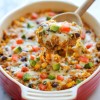 quinoa-enchilada-casserole-damn-delicious image