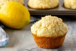 lemon-coconut-muffins-recipe-bakeeatrepeat image
