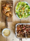 springtime-roast-chicken-caesar-salad-recipes-jamie image