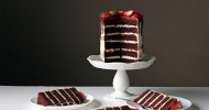chocolate-cake-with-vanilla-buttercream-frosting image