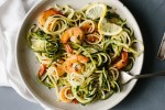 zucchini-pasta-with-lemon-garlic-shrimp-downshiftology image