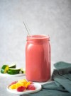 strawberry-mango-smoothie-recipe-vegan-high image
