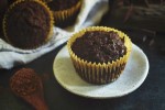 low-carb-double-chocolate-muffins-recipe-simply image
