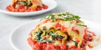 best-spinach-lasagna-rolls-recipe-how-to-make-delish image