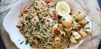 shrimp-alfredo-pasta-recipe-recipe-rachael-ray-show image