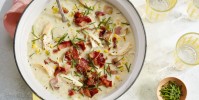 rotisserie-chicken-and-potato-chowder-country-living image