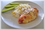 bacon-cheese-topped-chicken-breasts image