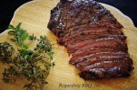 grilled-teriyaki-flank-steak-recipe-the-spruce-eats image