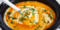 best-easy-crock-pot-butternut-squash-soup image