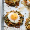 roasted-easy-herby-spiralized-vegetables-fit-foodie image
