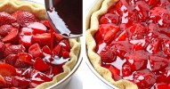 fresh-strawberry-pie-with-homemade-all-butter-crust image