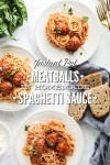 instant-pot-meatballs-in-homemade-spaghetti-sauce image