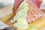 homemade-corned-beef-with-low-carb-mustard-sauce image