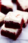 red-velvet-brownies-with-cream-cheese-frosting image