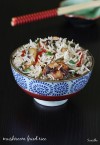 mushroom-fried-rice-recipe-swasthis image