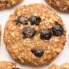 healthy-blueberry-oatmeal-breakfast-cookies image