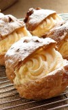 simple-and-easy-cream-puffs-recipe-flavorite image