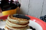 homemade-blueberry-syrup-and-pancakes-pocket image