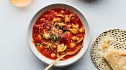 brothy-pasta-with-chickpeas-recipe-bon-apptit image
