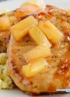 easy-bbq-pineapple-pork-chops-skillet-hawaiian image