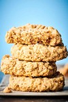 peanut-butter-oatmeal-cookies-gluten-free-thick image