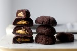 chocolate-peanut-butter-cup-cookies-smitten-kitchen image