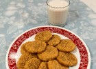 easy-vegan-peanut-butter-cookies-one-bowl image
