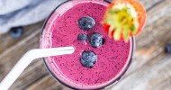 strawberry-raspberry-and-blueberry-smoothie image