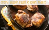 skillet-cajun-chicken-thighs-recipe-simple-living-mama image