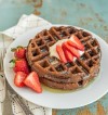 easy-chocolate-waffles-recipe-fluffy-rich-chocolate image