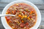slow-cooker-macaroni-hamburger-soup image