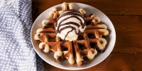 best-chocolate-chip-cookie-waffles-recipe-delish image