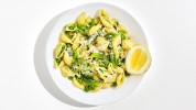 creamy-one-pot-pasta-with-peas-and-mint image