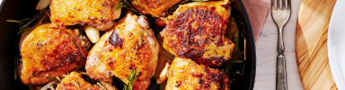 crispy-chicken-thighs-with-garlic-and-rosemary-country image