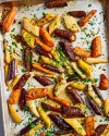honey-garlic-butter-roasted-carrots-kitchn image