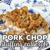 pork-chop-stuffing-casserole-oven image
