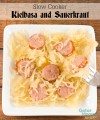slow-cooker-kielbasa-and-sauerkraut-recipe-sugar image