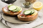 bagel-with-lox-and-cream-cheese-recipe-dr-axe image